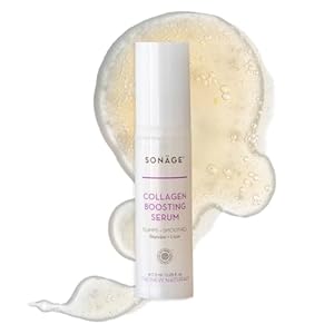 Sonage Collagen Boosting Serum: Vegan Anti-Aging Face Serum | Plumps, Smooths, Minimizes Pores, Wrinkles