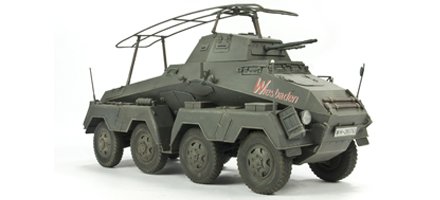 Amazon | AFVクラブ 1/35 Sd.Kfz232 八輪装甲車 初期型, プラモデル