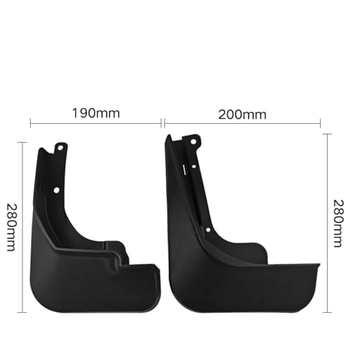 Guardabarros de coche con panel decorativo para cubo de rueda 2