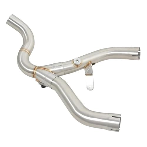 Auspuffrohr Motorrad-Mittelrohr Für R1150GS R1150 R 1150 GS 1150GS ADV 1999-2005 Auspuffanlage Mittelrohr Verbindungsrohr Schalldämpfer Motorrad Auspuff Rohr Schalldämpfer