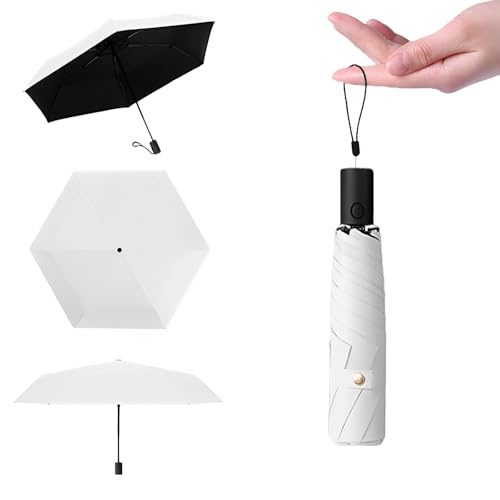Mustarpicking 日傘 超軽量 198g UVカット率 100% 完全遮光 遮熱 ワンタッチ自動開閉 折りたたみ傘 コンパクト 折り畳み日傘 紫外線遮断 耐風撥水 晴雨兼用 携帯便利 メンズ レディース 母の日 父の日