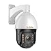 SUNBA PoE+ PTZ IP Camera Outdoor, 25X Optical Zoom 1080p@30fps High Speed Dome Security Camera, Two-Way Audio and Long Range Infrared Night Vision up to 1000ft (P625, Performance Series)