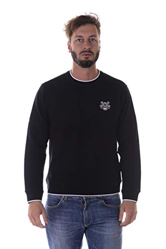  FELPA KENZO U 4MD5SW005 TIGER CREST SWEATSHIRT NERO Taglia XXL