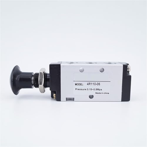 Vanne de commande manuelle pneumatique 4R210-06 pour pilotage de vérin double effet d'atelier - 2