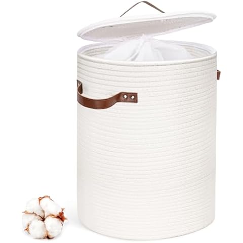 Corbeille à linge Wuciray avec couvercle Cover