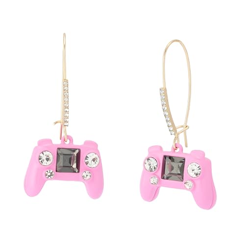 Betsey Johnson Women's Straight A's Game Controller Dangle Earrings