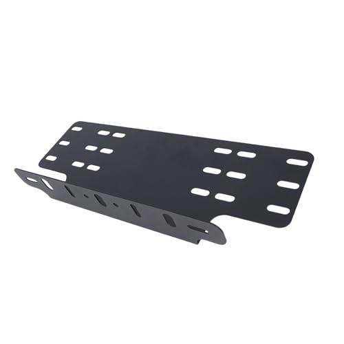 Soporte para placa de matrícula con diseño de doble función de acero resistente 7