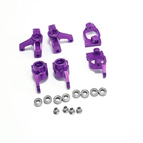 Supports Moyeu C Wltoys 124016 en Métal pour Piloter sur Terrain Accidenté sans Casser