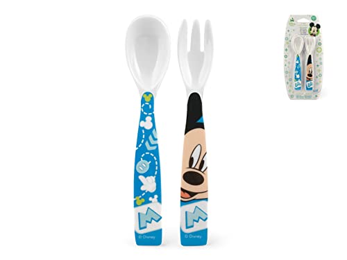 lulabi 6600 Disney Mickey 3 Pack Cuillère avec fourchette Cover