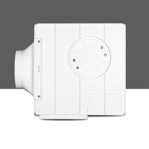Ventilador de ventilación para techo integrado 30x30cm con luz para baño y cocina, extractor potente de alta potencia miniatura 6