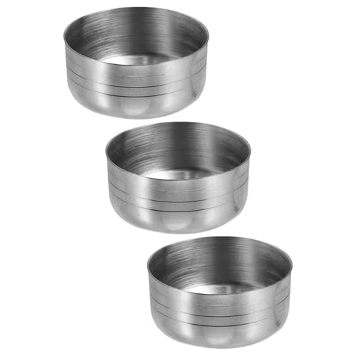 NESTINGHO Tapas de Repuesto para Coctelera Acero Inoxidable 3 Piezas, Compatibles Botellas Agitadoras 550ml, Resistentes a Altas Temperaturas para Uso en Bar y Bebidas Calientes o Frías