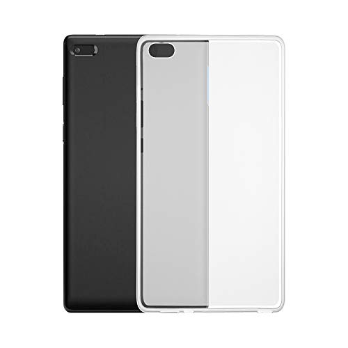 Lenovo Tab E7 Soft TPU^ubgJo[p^ubgNAP[XɔA`XNb`ϏՌobNJo[AKABEILA (Lenovo Tab E7(TB-7104F))