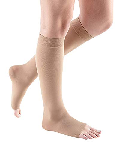 Mediven Comfort For Women, 15-20 Mmhg, Calf High Compression Stockings, Open Toe #TOP3