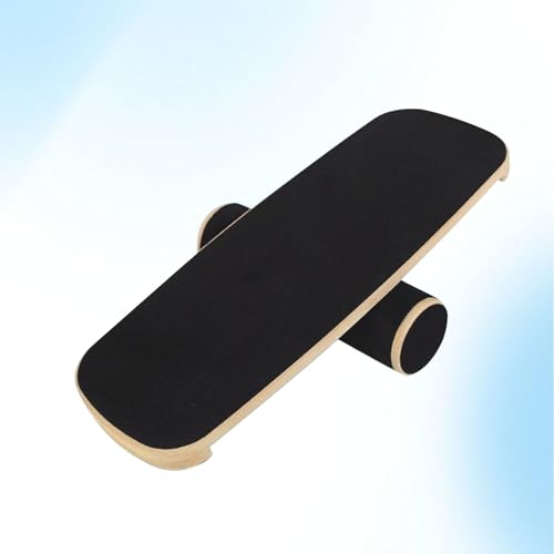 Balance Board Holz, für Core Training, Holz Roller Balanceboard mit rutschfester PVC-Oberfläche, Surf Balanceboard Simulation, 73,5×28×1,8 cm, ideal als Wackelbrett und Trainingsboard Balance Board Holz, für Core Training, Holz Roller Balanceboard mit rutschfester PVC-Oberfläche, Surf Balanceboard Simulation, 73,5×28×1,8 cm, ideal als Wackelbrett und Trainingsboard
