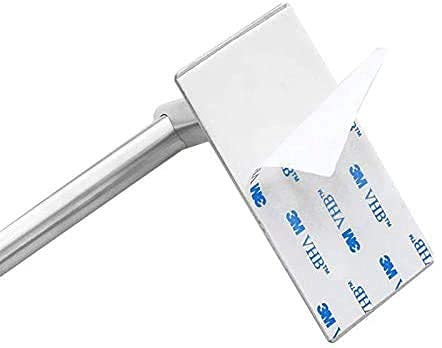 Msuiiixcccc Portasciugamani Stand Binari Rack Dual Use Punch Free Standing AutoadesivoAcciaio Inossidabile Bagno Shees Bagno Hardware