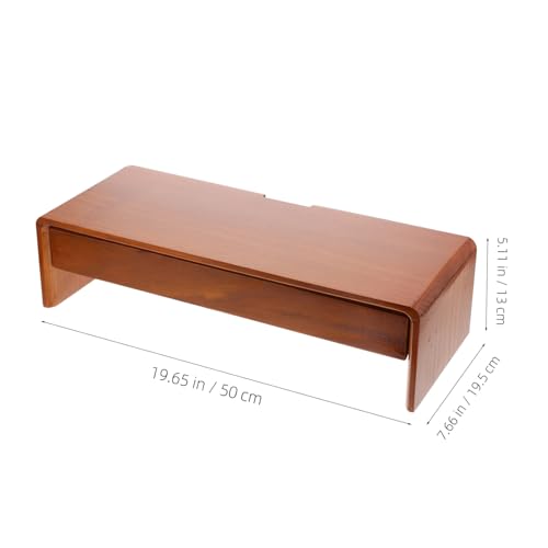Support élévateur pour écran ordinateur compact en acier pour bureau - 3
