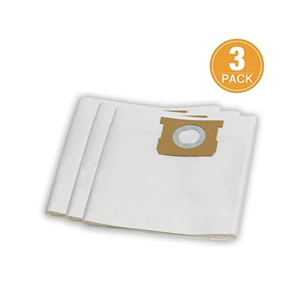Vacmaster 5 6 Gallon Standard Dust Bag, 3 Pack, VDBS