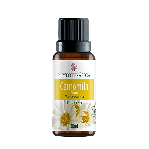 PHYTOTERAPICA - Óleo Vegetal de Camomila Alemã - Aromaterapia -Pele e Cabelo - É indicado como hidra