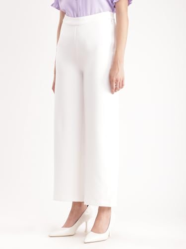 Image of FableStreet Wide Leg Pants - Off White