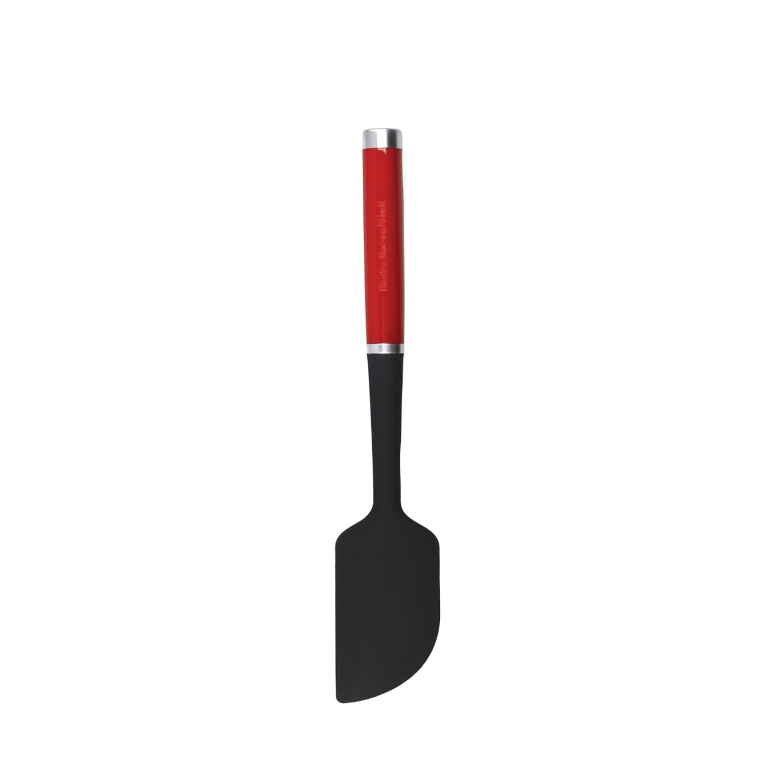 KitchenAid Silicone Scraper Spatula – Empire Red | Withstands high cooking temperatures and provides a flexible edge to easily clear food residues from bowls and utensils.