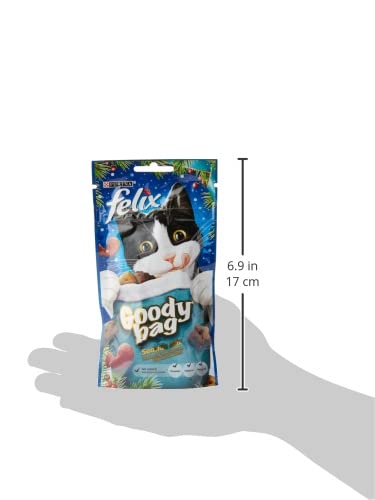 Felix Goody Bag Cat Treats Seaside Mix 60g (Pack of 8)
