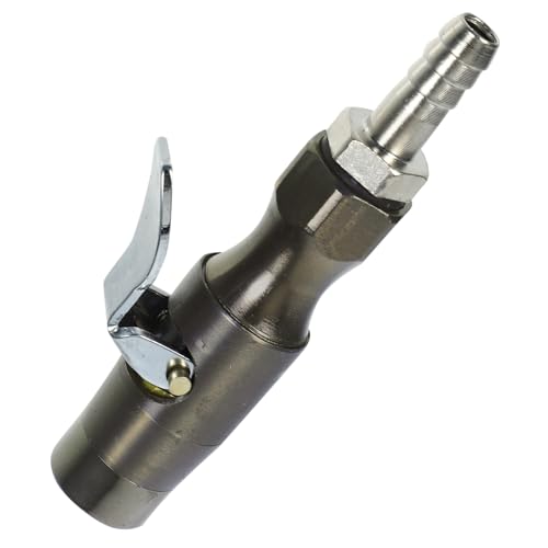 SOLUSTRE Air Chuck Locking Tire Inflator Chuck Air Pump Adapter Sturdy Construction 12.5mm Thread
