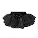 AIMAOMI Toddler Girls Sequin Skirts Toddler Tutu Skirt Tulle Dance Princess Ballet Skirts Kids Birthday Fashion Clothes (Black, 12-18 Months)