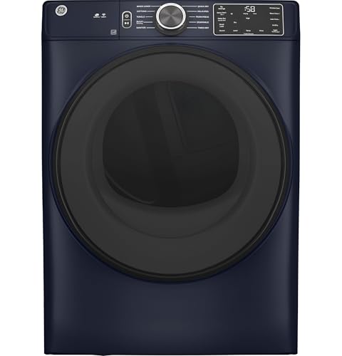 GE Appliances GFD55ESPRRS — 7.8 cu. ft. Smart Electric Front Load Dryer in Sapphire Blue with Sanitize Cycle, Wi‑Fi Connectivity & ENERGY STAR®