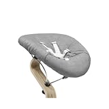 Newborn Set Stokke Nomi, Black/Grey Sand - Include una cintura di sicurezza a 5 punti e un set di tessuti reversibili e lavabili - Compatibile con tutte le sedie Stokke Nomi