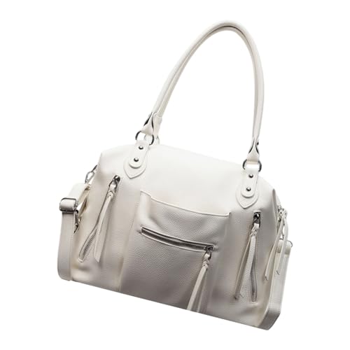 Sac à bandoulière pour femme sangle réglable anti-fatigue en cuir synthétique