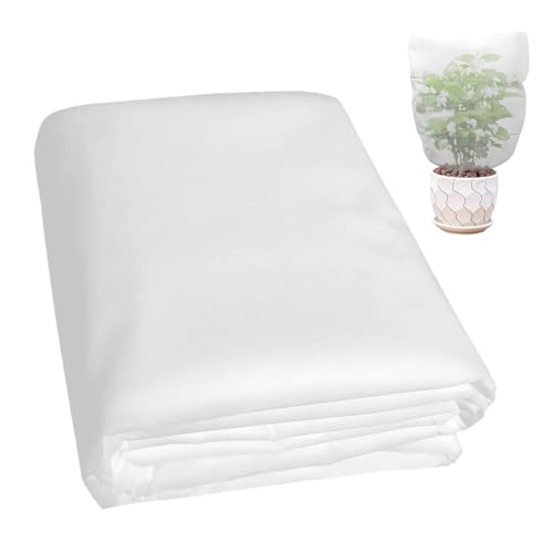 Tela de gel de jardín | Manta anticongelante gruesa para invierno, tela anticongelante cortable para clima frío, manta anticongelante ligera para macetas, jardines de balcón