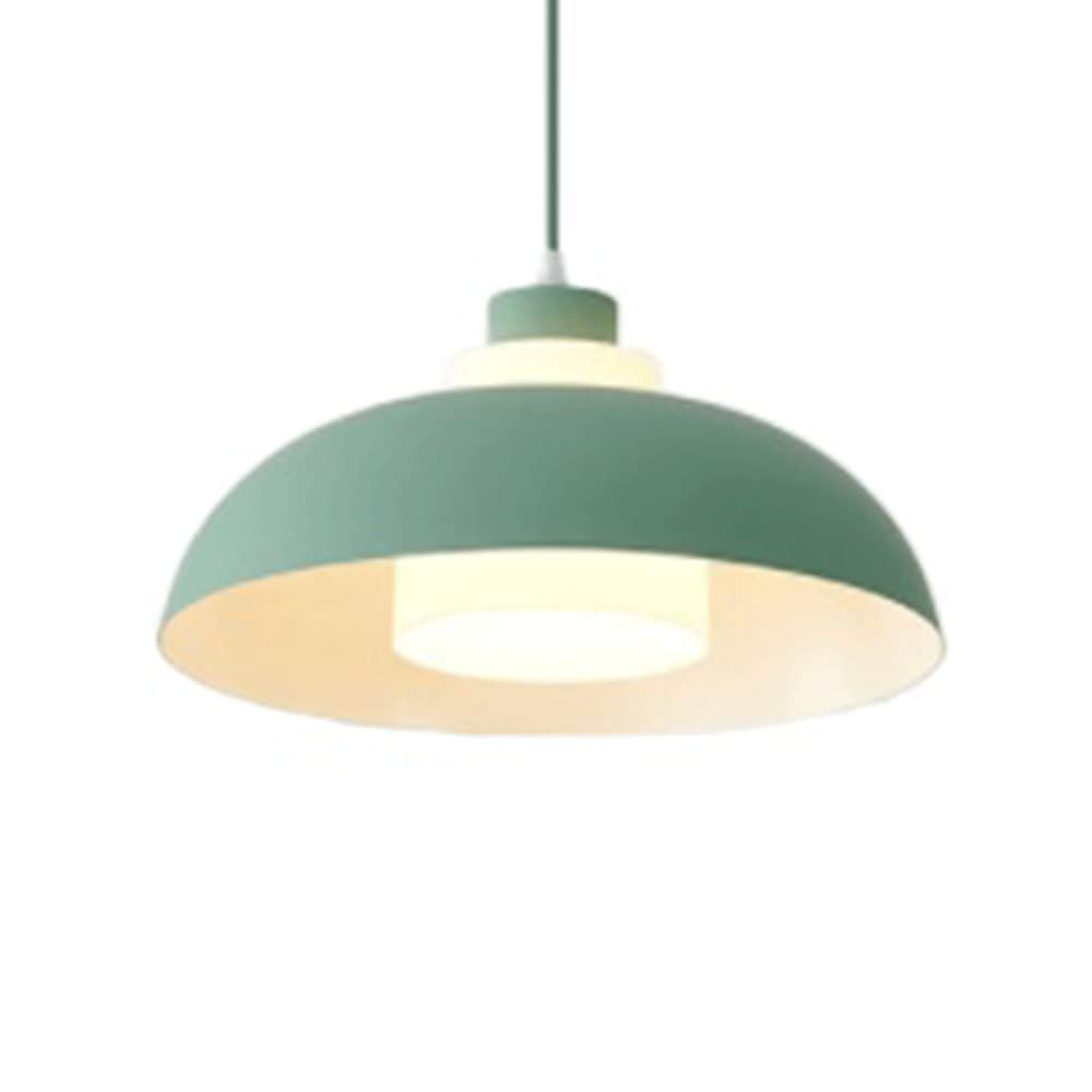 SHUANGZ Denmark Design Hanging Light Fixture Mid Century (Hues of Orange) Pendant Light E27 Base 1-Light Adjustable Hanging Light Single Head Aluminum