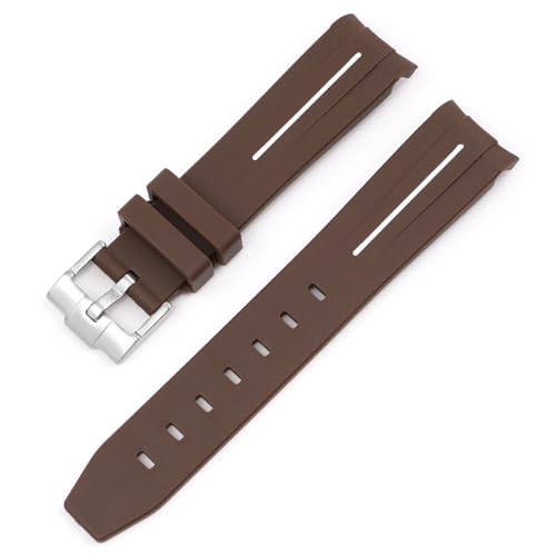 Bracelet montre caoutchouc incurvé sans écart Moonswatch 20mm