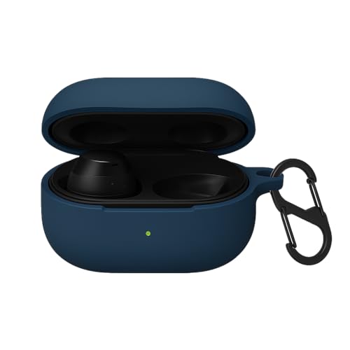 Image of Silicone Case Cover Compatible with Samsung Galaxy Buds Core (2025) (Navy Blue)