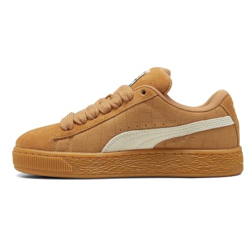 PUMA Womens Suede XL Elevated Lace Up Sneakers Shoes Casual - Beige3