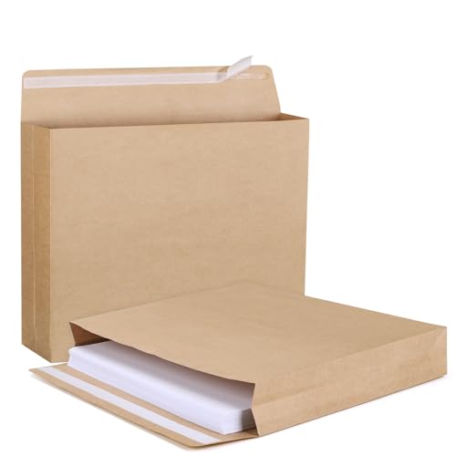 Pochettes kraft extensibles pour protéger vos documents épais contre les déchirures