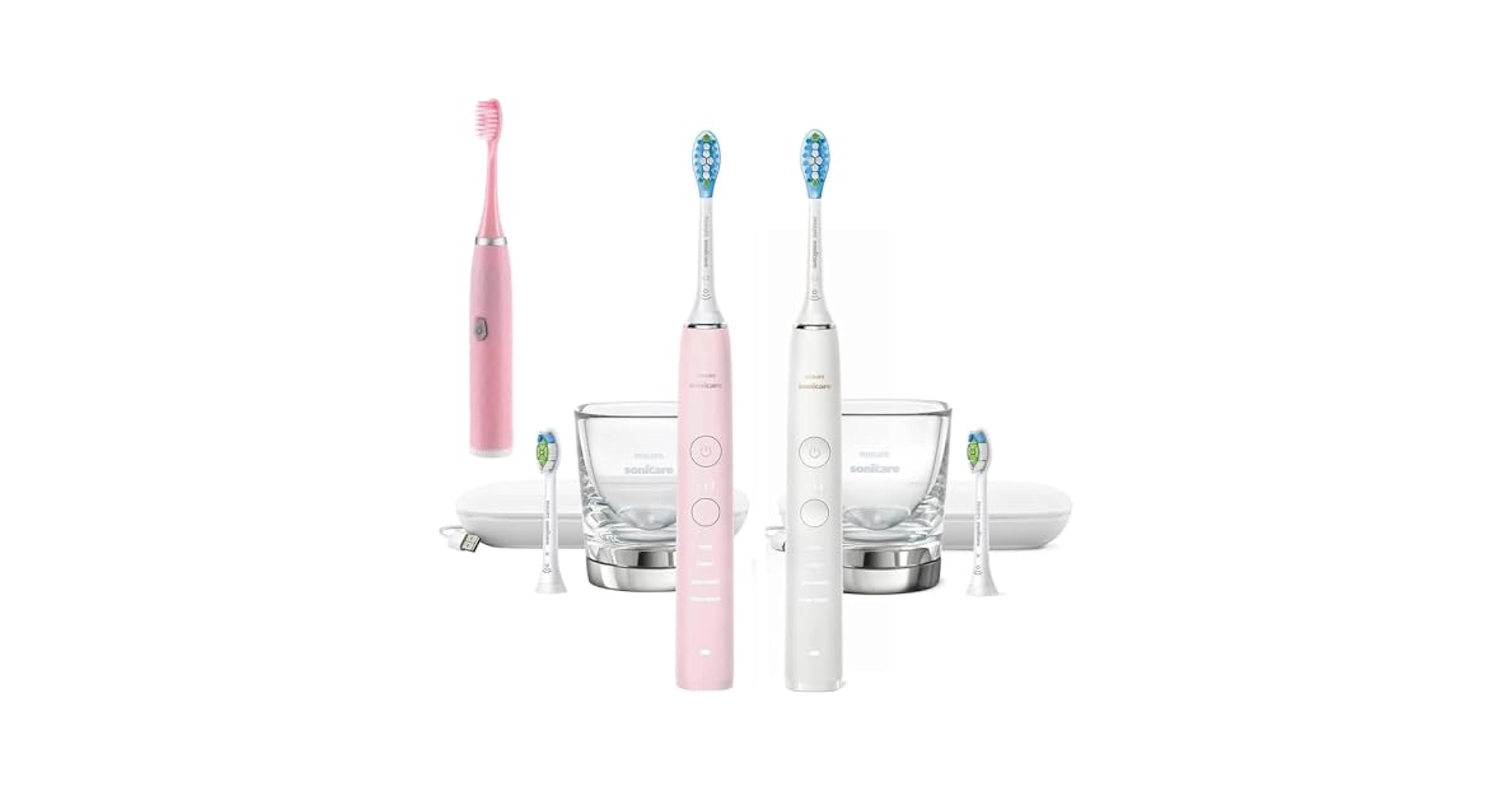 電動歯ブラシ Philips Sonicare 9000 DiamondClean Philips Sonicare DiamondClean 9000 Toothbrush - QVC.com