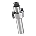 Tnfeeon Face Milling Disk Connecting Handle, Tool Holder Milling Machine Tool Holder for Industrial Supplies