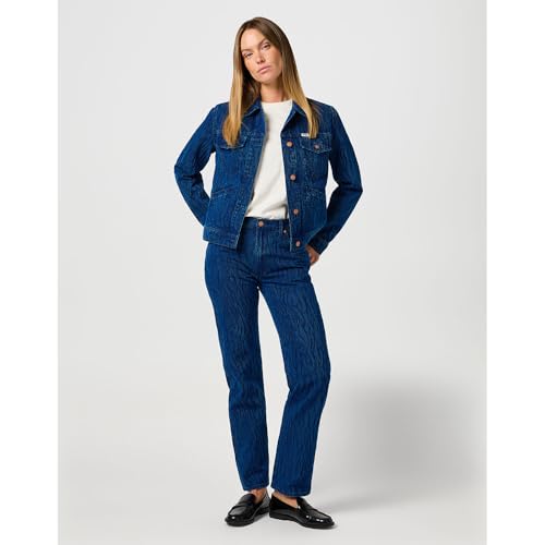 Wrangler - Jeans Damen - Straight Fit - Sunset - Groovy – Ansicht 5