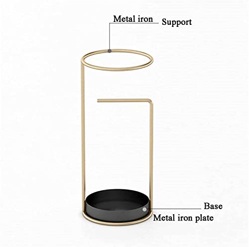 Porte-parapluies moderne noir pour entrée propre sans flaques d'eau - 5