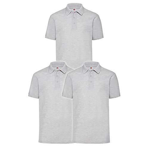 Polos pour homme Fruit of the Loom 65/35 anti-plis et faciles à laver