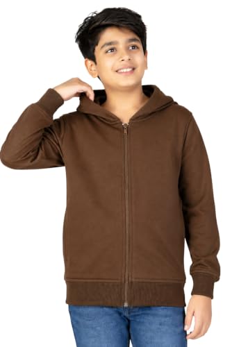 Image of ADBUCKS Rich Cotton Full Sleeves Zipper Jacket with Hoodies for Boys