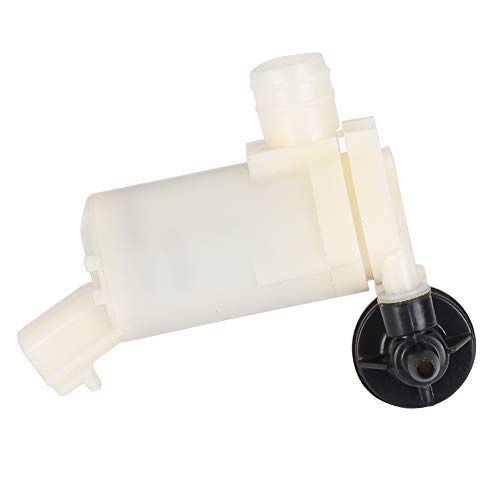 Image of SCITOO Windshield Washer Pump Replacement for Mitsubishi for Outlander | Direct fit for 2011-2015 For Mitsubishi For Outlander|Replaces OE GO-1021|8260A217|With Grommet