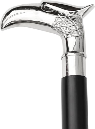 Brandy Smuggler Walking Cane Flask Eagle Head Handle
