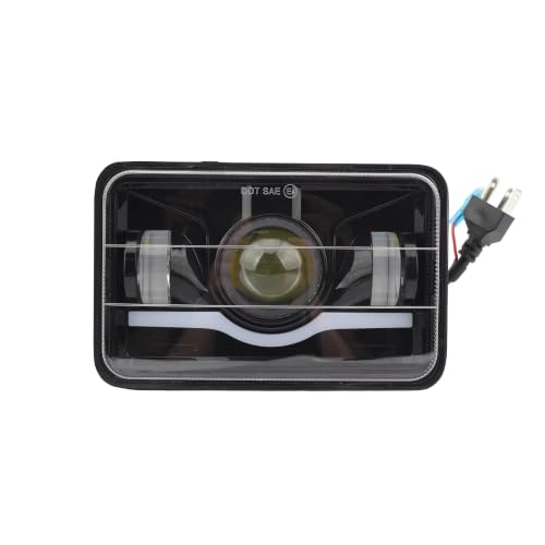 Phare LED moto 4x6 feux de croisement puissants et DRL pour Suzuki DRZ