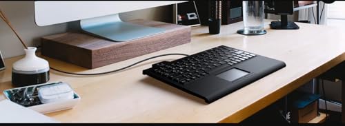 KeySonic Super-Mini-TAS Touchpad B-Light BK KSK-3210ELU UK - Pavé tactile