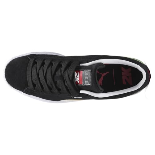 PUMA Mens Suede X 2K Lace Up Sneakers Shoes Casual - Black4