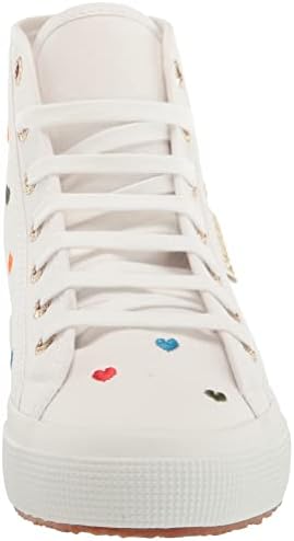 Superga Unisex S4124RW Sneaker, White Multi Hearts Review | Image 1