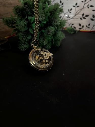 Brújula de latón grabada para regalo de primera comunión, tamaño 2.5 pulgadas, acabado en latón miniatura 4