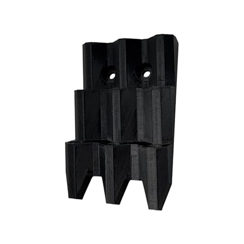 Support de fléchettes mural – Support de rangement pour une configuration de jeu organisée | Cadre en bois avec design multi-fentes, affichage peu encombrant, maintient les fléchettes à pointe en